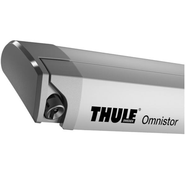 Thule Omnistor 6300 Pack 4.00m - 302427 - Markise THULE Omnistor 6300 Paket Fiat Ducato 400 cm eloxiert Endkappen grey