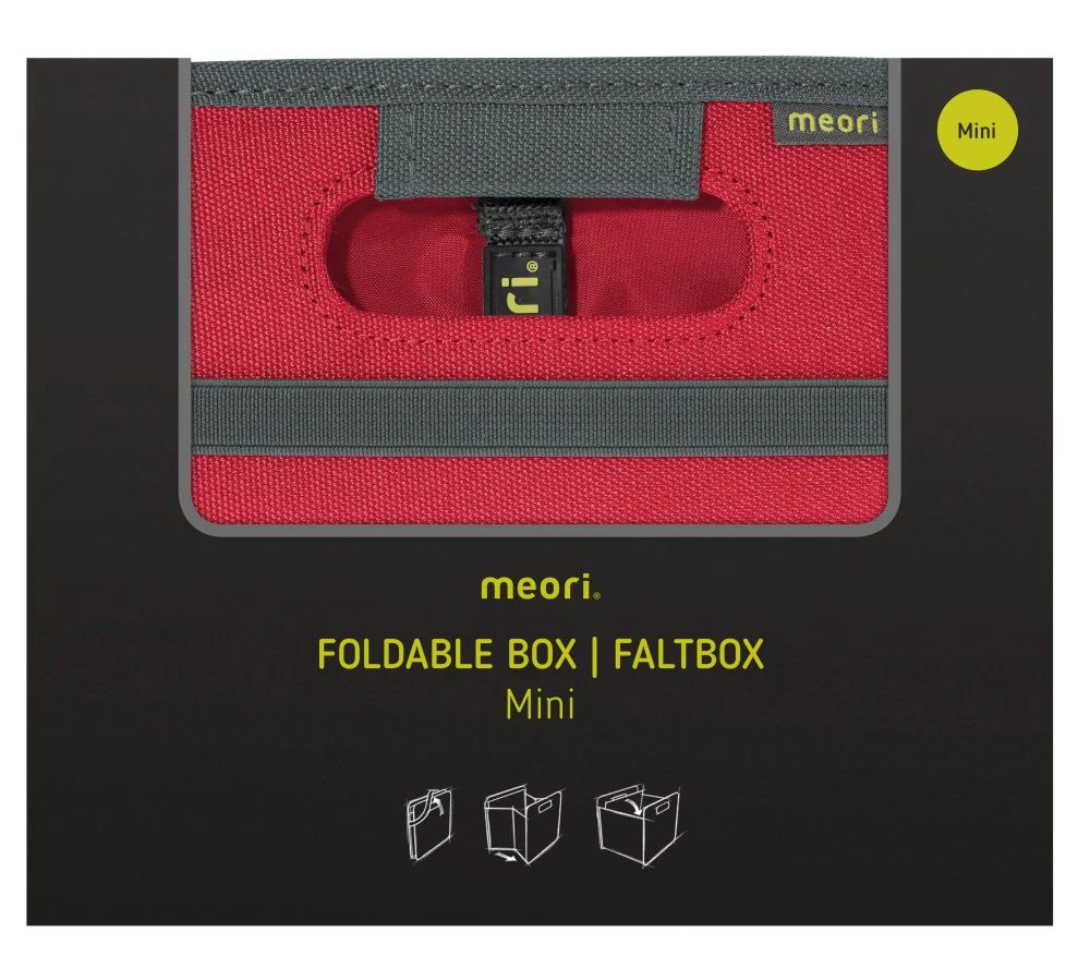 MEORI Faltbox Mini Hibiskus Red A100084