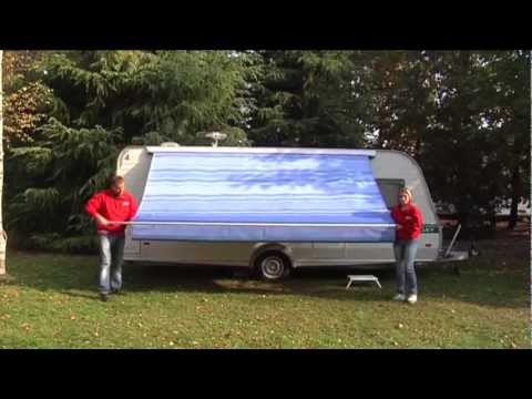 FIAMMA Caravanstore ZIP XL 440 cm Royal grey Markise und Vorzelt Komplettset