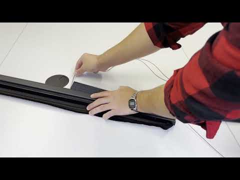 HORREX Fliegenschutztür Aluminium 1935 x 650 x 85 mm