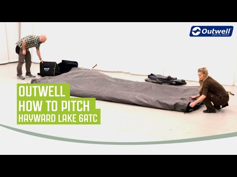 Outwell aufblasbares Familienzelt Hayward Lake 4 Air TC - geprüfte Retoure