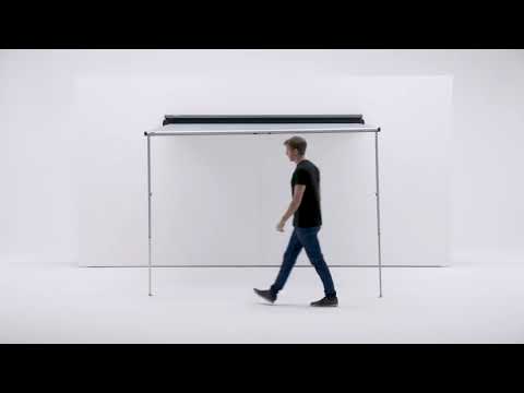 THULE Omnistor Markise 3200 250 cm Gehäuse anthrazit Tuch Mystic-Grau