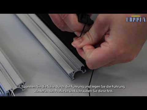 HORREX UCS Duo 2.0 Plissee-Rollo 1172 x 808 mm creme