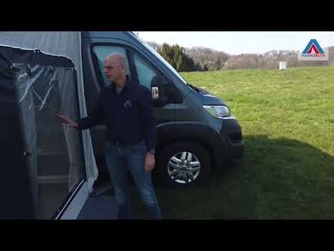 HAHN ZELTE Markisenvorzelt KORSIKA 2 für Dometic PR2000 Länge 325 cm Ausführung Kastenwagen H2