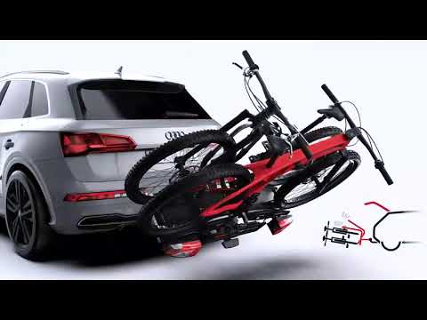 ATERA GENIO PRO Advanced Fahrradträger 2er Black Edition faltbar inkl. Tasche