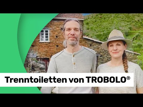 TROBOLO DIY Set 22 L Feststoffbehälter Trenntoiletten-Bausatz grau