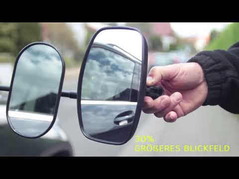 EMUK Spiegel 100902 Caravanspiegel für Fahrzeuge mit Wohnwagen