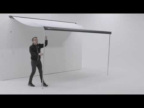 THULE Markise 6300 Mystic grau 325 cm Gehäuse anthrazit